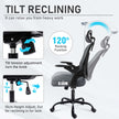 Ergonomic office chair with rocking function
