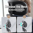 3D adjustable headrest of the GGCIR Office Chair, offering up-down and rotational adjustments to relieve neck strain during long hours of sitting.